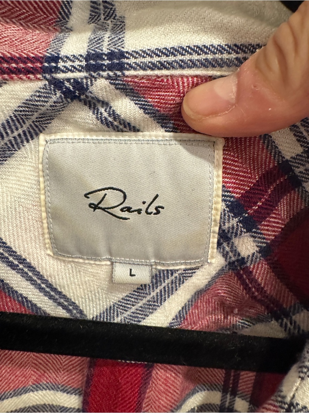Rails Women's Plaid Button-Down Shirts size L (+++ALL 3️⃣✔️) - Picture 5 of 12